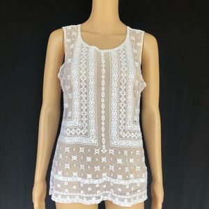 Brand name Laundry lace top